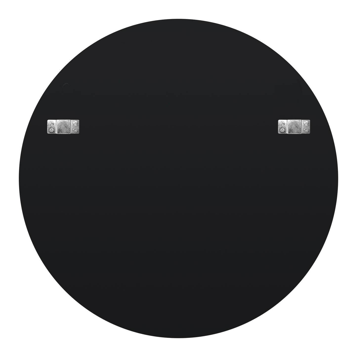 Contemporary Decorative Wall Mirror Round Starburst Mirror w/ Glass Beveled Edge for Living Room