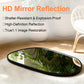 Irregular Black Frame Mirror, 21.5x33.6 in Asymmetrical Wall Mirror for Living Room