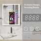 LUVODI LED Bluetooth Bathroom Mirror Cabinet, 500x600mm, 600x700mm, 3 colors, defogging