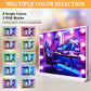 LUVODI Hollywood Vanity Mirror with Lights and Bluetooth Speakers, 32x24in
