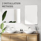 Frameless Rectangular Mirror with Beleved Edge