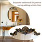 Oval Vintage Baroque Mirror Antique Glam Wall Glass Mirror