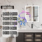 LUVODI LED Bluetooth Bathroom Mirror Cabinet, 500x600mm, 600x700mm, 3 colors, defogging
