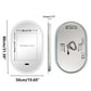 LUVODI Oval Bluetooth Bathroom Mirror 500*800mm Bluetooth Speaker Mirror Vertically Hanging