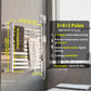 LUVODI Towel Warmer Rack: IP44 Aluminum Alloy Electric Towel Dryer Warmer for Bathroom