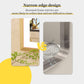 LUVODI Rctangular LED Bathroom Mirror with Gold Aluminum Alloy Narrow Frame Defogging 3 Color