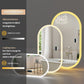 LUVODI Oval Bluetooth Bathroom Mirror 1200*600mm Bluetooth Speaker Bathroom Mirror