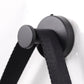 LUVODI Round LED Bathroom Mirror with Black Frame for Bathroom Bedroom Entryway