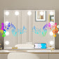 LUVODI Hollywood Vanity Mirror with Lights and Bluetooth Speakers, 32x24in