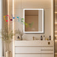 LUVODI LED Bluetooth Bathroom Mirror Cabinet, 500x600mm, 600x700mm, 3 colors, defogging