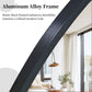 Oval Wall Mirror with Black Frame for Living Room, Bedroom