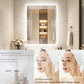 LUVODI 28x36” Rectangular LED Bathroom Mirror Tempered Glass Bathroom Mirror With Light