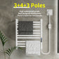 LUVODI Towel Warmer Rack: IP44 Aluminum Alloy Electric Towel Dryer Warmer for Bathroom
