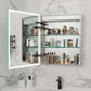 LUVODI LED Bluetooth Bathroom Mirror Cabinet, 500x600mm, 600x700mm, 3 colors, defogging