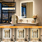 LUVODI 28x36” Rectangular LED Bathroom Mirror Tempered Glass Bathroom Mirror With Light