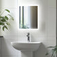 LUVODI Rectangular LED Bathroom Mirror with Lights, 2 Buttons (Glowing Outer Edge)