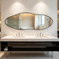 Irregular Wall Mirror Full Length 21x63 Asymmetrical Wall Mirror