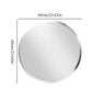 Frameless Round Circle Wall Glass Decor Mirror with Beveled Edge 23.6"/31.5" D