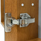 Mid Century Medicine Cabinet with Mirror, Double Mirror Doors, With Sensor Light