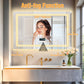 Espejo de baño LED LUVODI con altavoz Bluetooth, espejo de tocador inteligente rectangular con pantalla