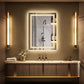 LUVODI Rectangular LED Bathroom Mirror Backlit + Front Lighted, Defogging