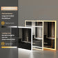 LUVODI 40x50cm Vertical Rectangular Bathroom Mirror with Anti-Fog 3 Lighting Modes Memory Function