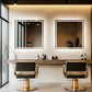 LUVODI Square LED Buetooth Bathroom Mirror Music Mirror