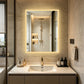 LUVODI 28x36” Rectangular LED Bathroom Mirror Tempered Glass Bathroom Mirror With Light
