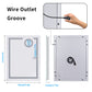 LUVODI LED Bathroom Mirror 3X Magnifier Dimmable Front Light + Backlit Defogging , Memory Function