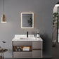 LUVODI 40x50cm Vertical Rectangular Bathroom Mirror with Anti-Fog 3 Lighting Modes Memory Function