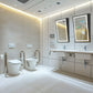 LUVODI ADA Lighted Bathroom Mirror Designed for Wheelchair Users