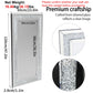 47.2x23.6inch Luxury Decorative Wall Mirror Rectangle Crushed Diamond Mirror