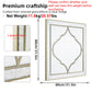 Elegant Square Wall Silver Glass Decorative Accent Mirror Golden Rim for Hallway