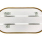 Long Oval Antique Ornate Wall Hanging Mirror Baroque Vanity Bathroom Mirror