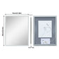 LUVODI 28x36” Rectangular LED Bathroom Mirror Tempered Glass Bathroom Mirror With Light