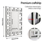 Silver Rectangular Venetian Mirror Wall Decor Mirror with Beveled Glass Edge
