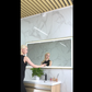 LUVODI Rctangular LED Bathroom Mirror with Gold Aluminum Alloy Narrow Frame Defogging 3 Color