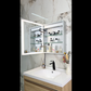 LUVODI LED Bluetooth Bathroom Mirror Cabinet, 500x600mm, 600x700mm, 3 colors, defogging